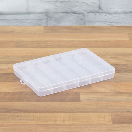 24 Compartment Tool Box Small Parts Case