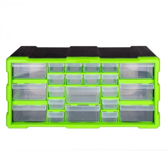 Dihl 22 Multi Drawer Parts Storage Cabinet Unit Organiser Home Garage Tool Box Nail Screw DIY Craft Hobby