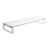 Dihl Clear Glass Computer PC Monitor TV Screen Display Riser Mount Sta...