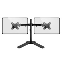 Dihl Double Dual Display Computer Monitor Arm Mount Desk Stand for 13-...