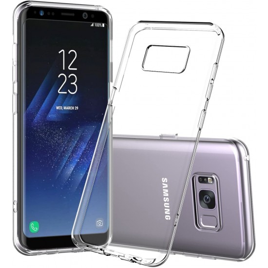 Samsung Galaxy S8 Clear Case TPU Soft Silicone Gel