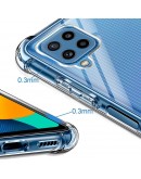 Samsung Galaxy A22 Clear Case TPU Soft Silicone Gel