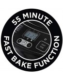 Russell Hobbs 23620 Compact Fast Breadmaker, 660 W, Black [Energy Class A]