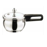 Stainless Steel Induction Pressure Cooker All Hobs Handi Shape - Capac...