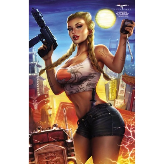 Zenescope Belle Sirens #1 Khamunaki July movie club ltd 250