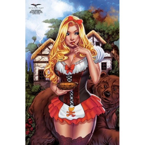 Zenescope Grimm fairy tales #45 Chazoudis fairy tale cover #4 Ltd 250
