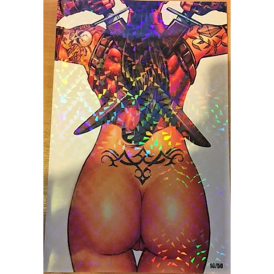 Counterpoint Notti & Nyce kickstarter "Notti by nature" Kotkin bare beaver crystal foil #16/500