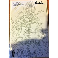 Coffin  La Muerta Ascension #1 Sketch incentive edition Signed Pulido ...