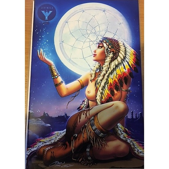 Rothic Divinica #2 Ebas nude limited to 25. Note condition