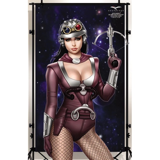 Zenescope Van Helsing Steampunk #1 Garvey May 4th cosplay Ltd 250
