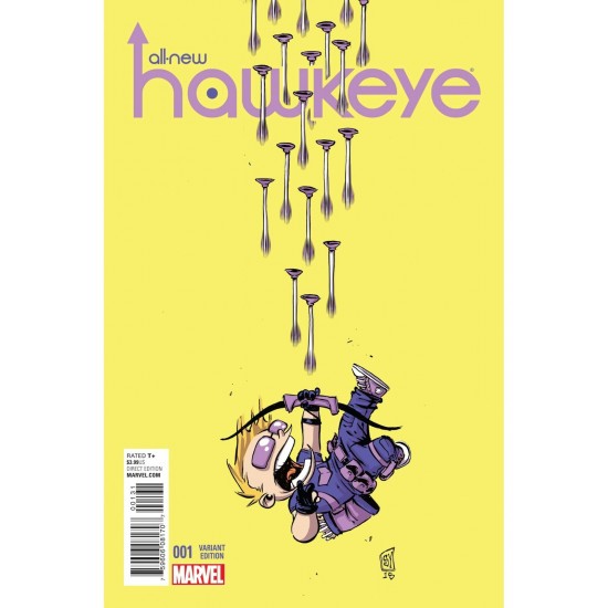 Marvel All-New Hawkeye #1 variant Skottie Young