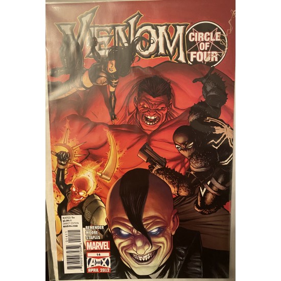 Venom #14 Remender Circle Of Four 