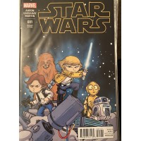 Star Wars #1 Skottie Young Variant plus mini-poster