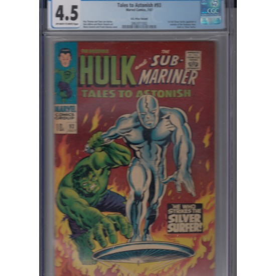 Tales to Astonish 93 CGC 4.5 